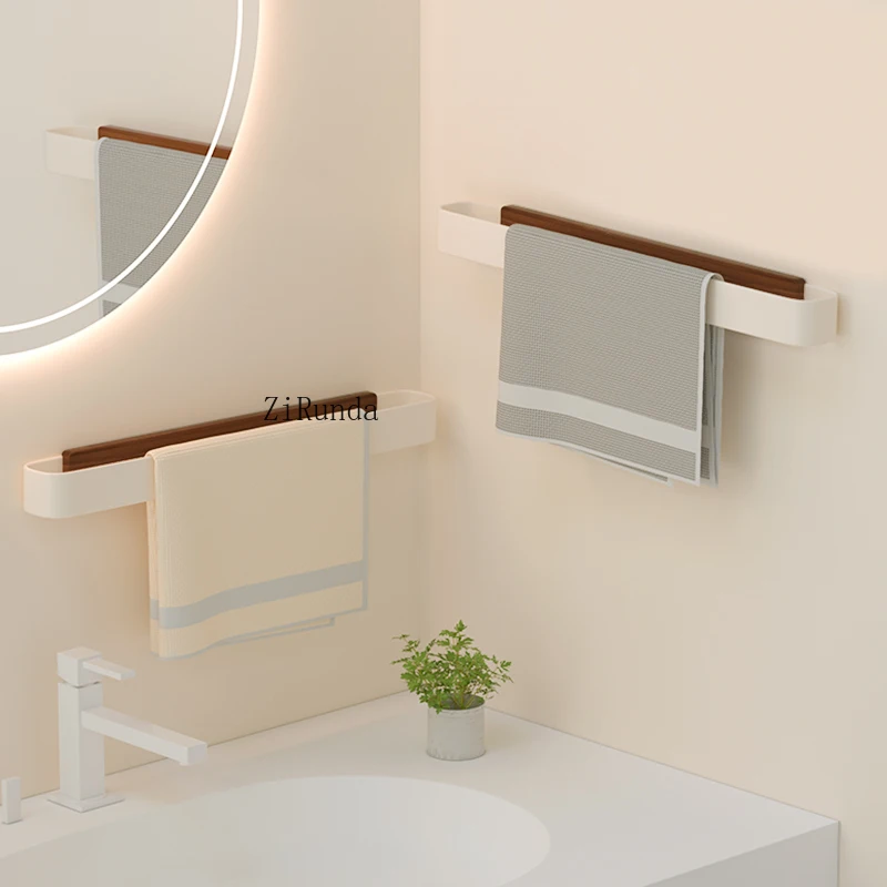 Creative non-punching towel ring, round towel rack, towel hanging ring