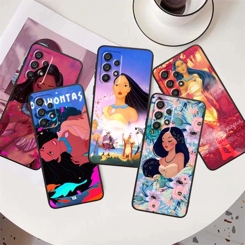 

Disney Pocahontas Cover For Samsung A41 A35 A34 A33 A32 A25 A24 A23 A21s A06 A05 A04 A03 Note 10 20 Ultra 5G Black