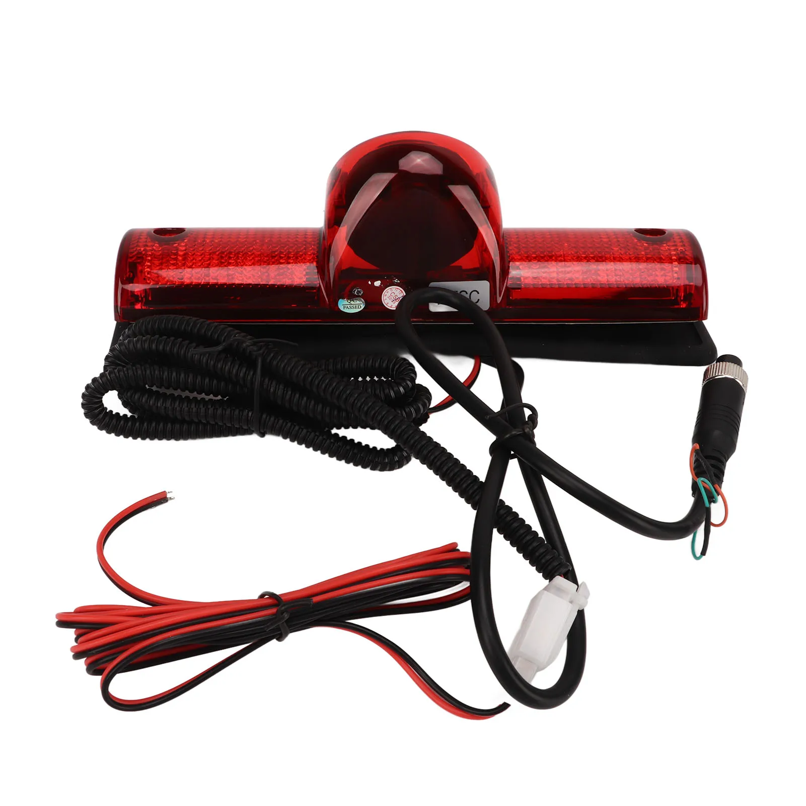 كاميرا ضوء الفرامل العالمية أداء مستقر 170 ° زاوية واسعة رؤية واسعة IP68 كاميرا عكسية مقاومة للماء وضوح للغاية للسيارة #5