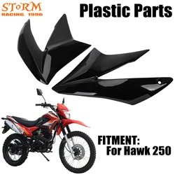 Fuel Tank Guard Plate Motorcycle Parts Fuel Tank Left Right Side Protective Plates For Hawk250 Hawk 250 Dirt Pit Bike
