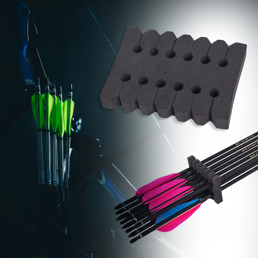 휴대용 화살표 분리기 떨림 보호 실용적인 12 화살표 분리기 스플리터 선반 경량 야외 양궁 액세서리