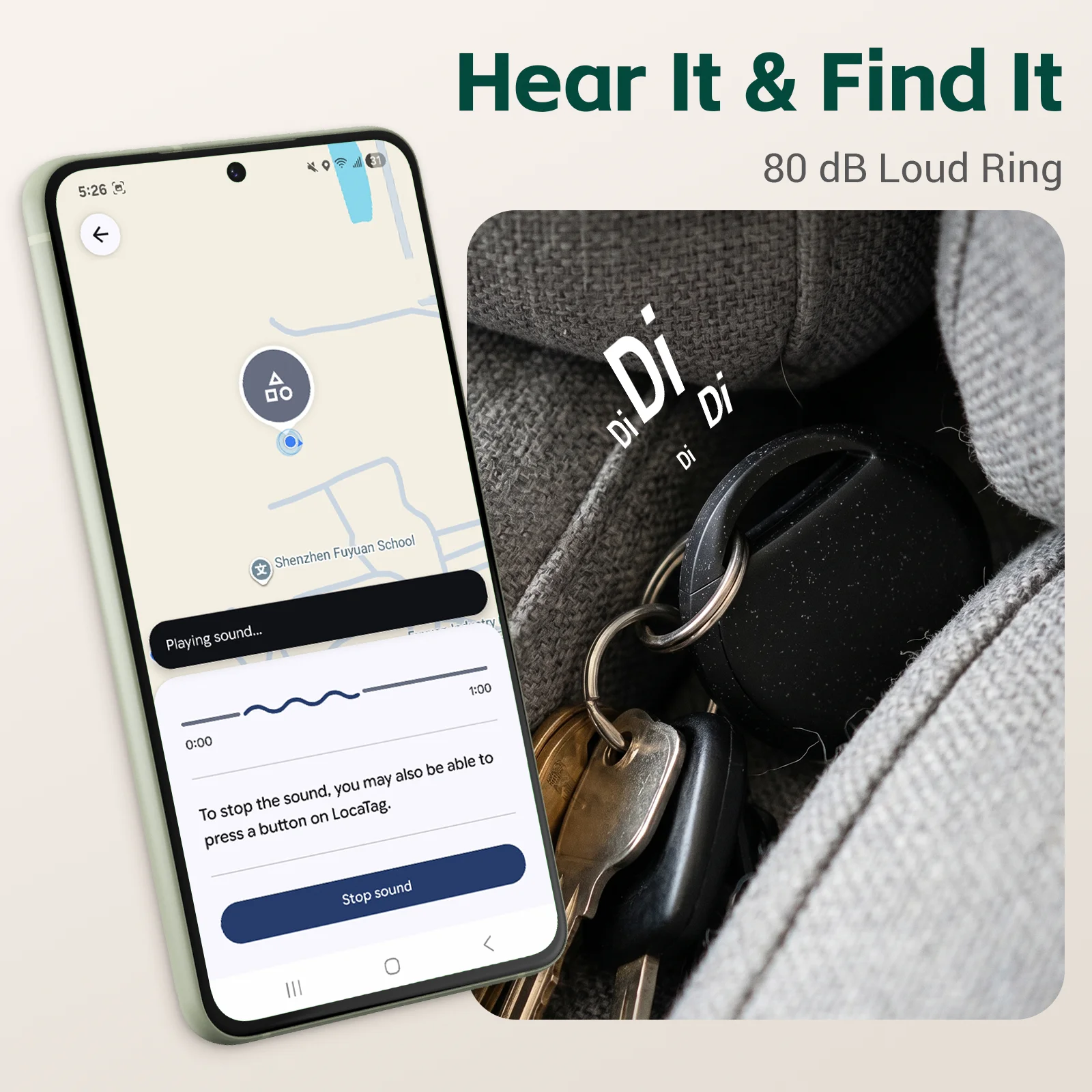 Smart Location Tracker Work With Google's Find Hub Positioning Tag for Xiaomi Samsung GMS Finder Made with Eco-friendly Material