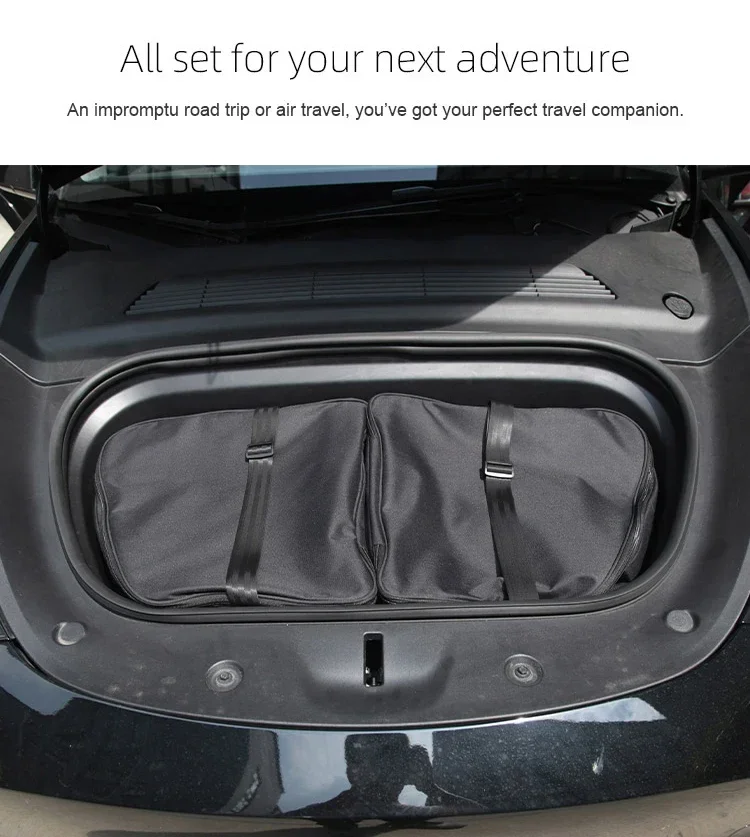 Für Tesla Model Y Juniper 25, Rumpfkühler, Organizer, Isoliertasche, M3, Highland-Frontkofferraum-Aufbewahrung, isoliert, Outdoor-Camping – Detail 7