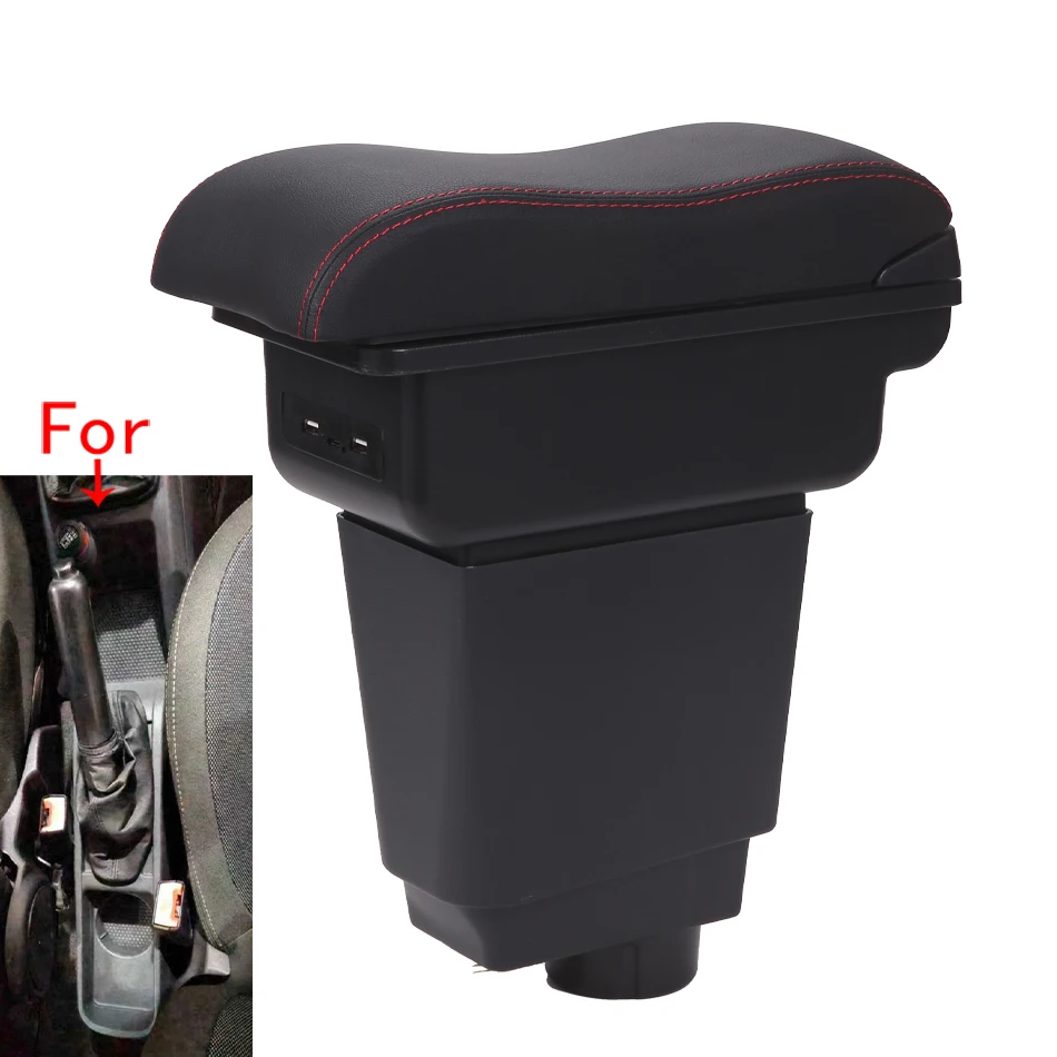 

For Fiat Punto Armrest Box for FIAT PUNTO Car Armrest Central Storage Box Interior Dedicated Arm Support Retrofit Auto Part 2016