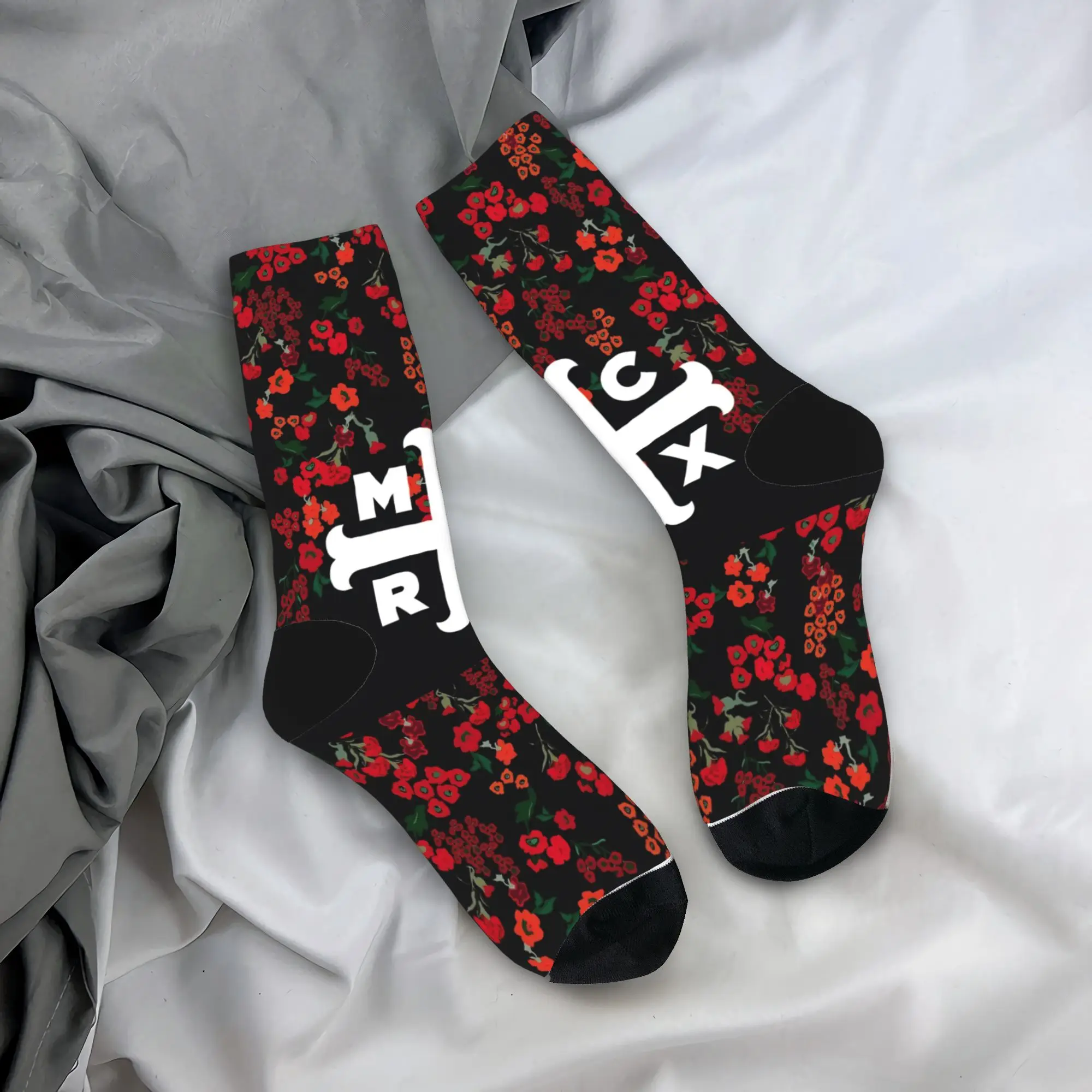 

MCR My Chemical Romance Band Socks Winter Stockings Gothic Men's High Quality Socks Design Running Sports Anti Slip Socks