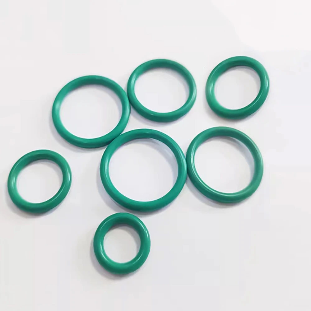 1-20개 녹색 FKM O-링 두꺼운 CS 3.5mm OD 58mm-100mm 불소 고무 내유성 가스켓 씰링 와셔 수도꼭지 배관 가스켓