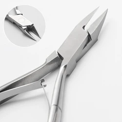 1/2Pcs Toenail Ingrown Cuticle Nipper Clipper Edge Cutter Scissor Nail Pliers Tool Pedicure Dead Skin Remover Manicure Tools