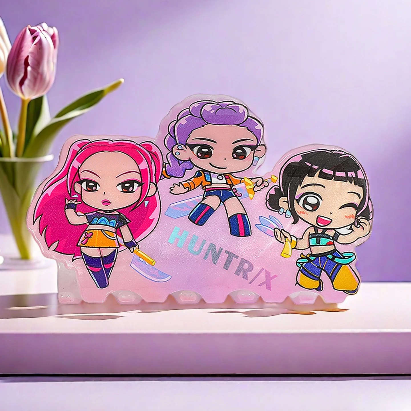 KPOP Witch Hunter Group مشبك شعر فتاة لطيف، مشبك شعر متعدد الوظائف، يستخدم لتزيين الشعر