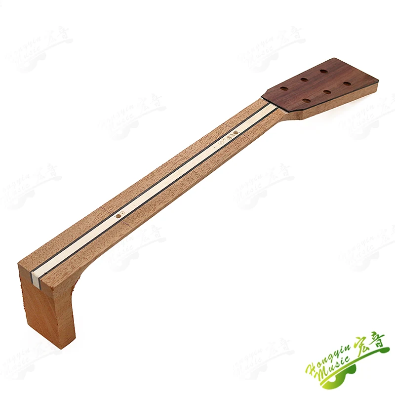 

African Mahogany Ebony Maple Acoustic Guitar Neck 648-650 String Long Guitar Accessories Five-Spell Customizable Guitar Parts