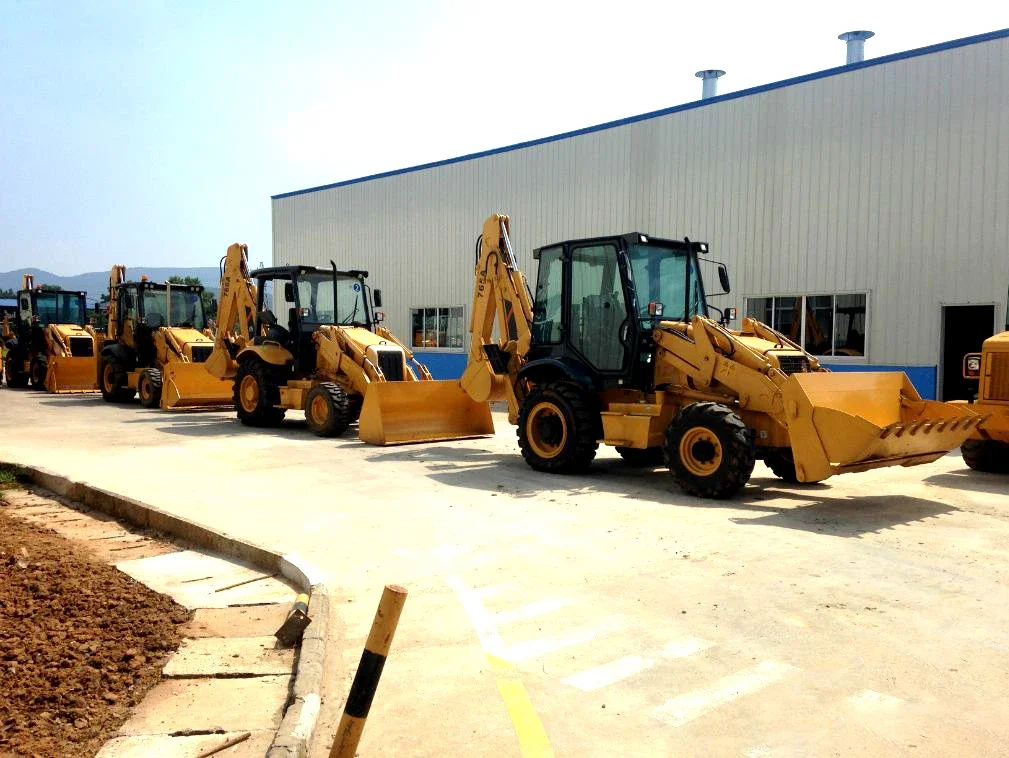 EarthMoving Machinery Liugong Wheel Loader CLG777 XC870K XC870HK 8 Ton Small Backhoe Loader