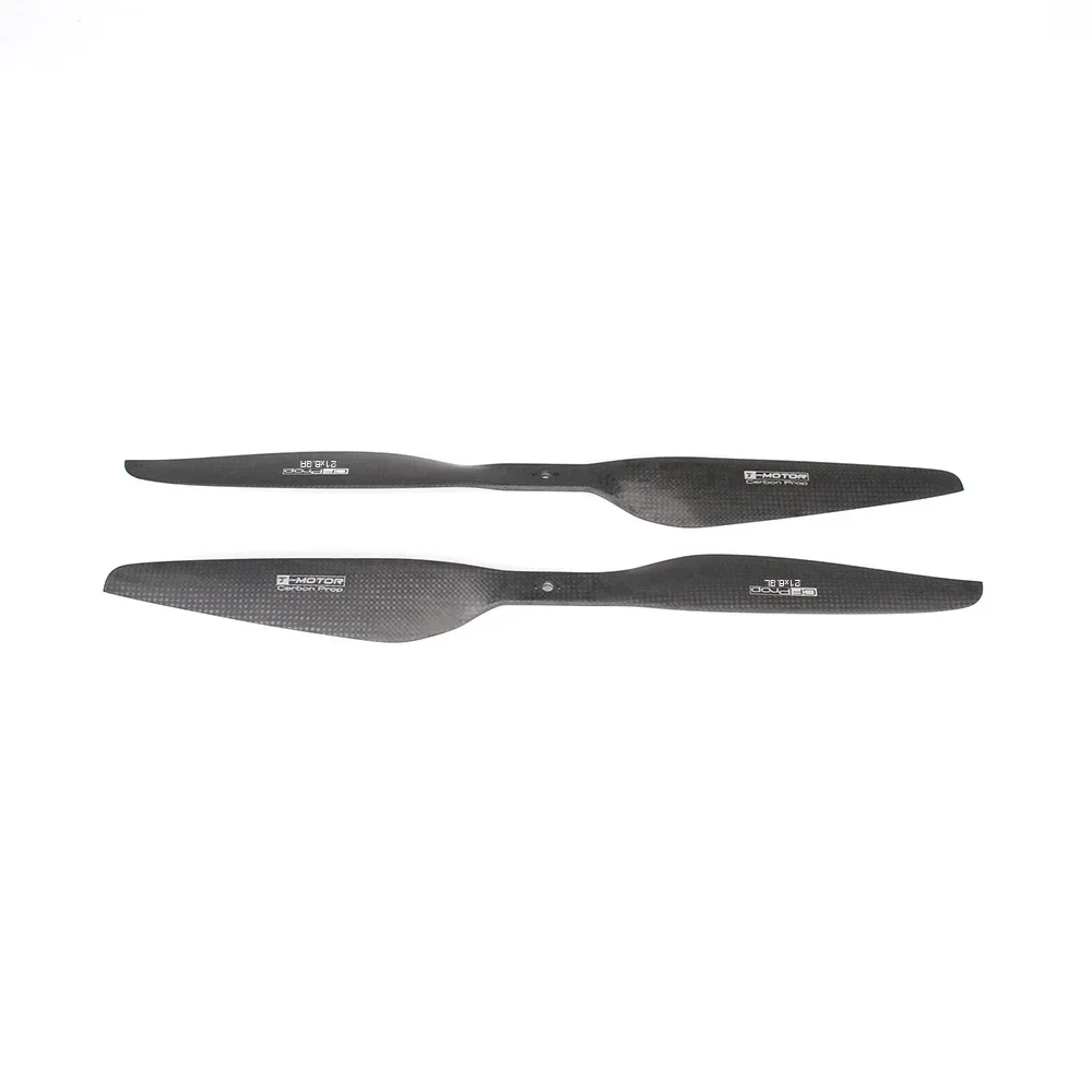 T-type engine CF propeller P21 * 6.3 propeller -2PCS/PAIR 100% carbon fiber propeller for commercial drones