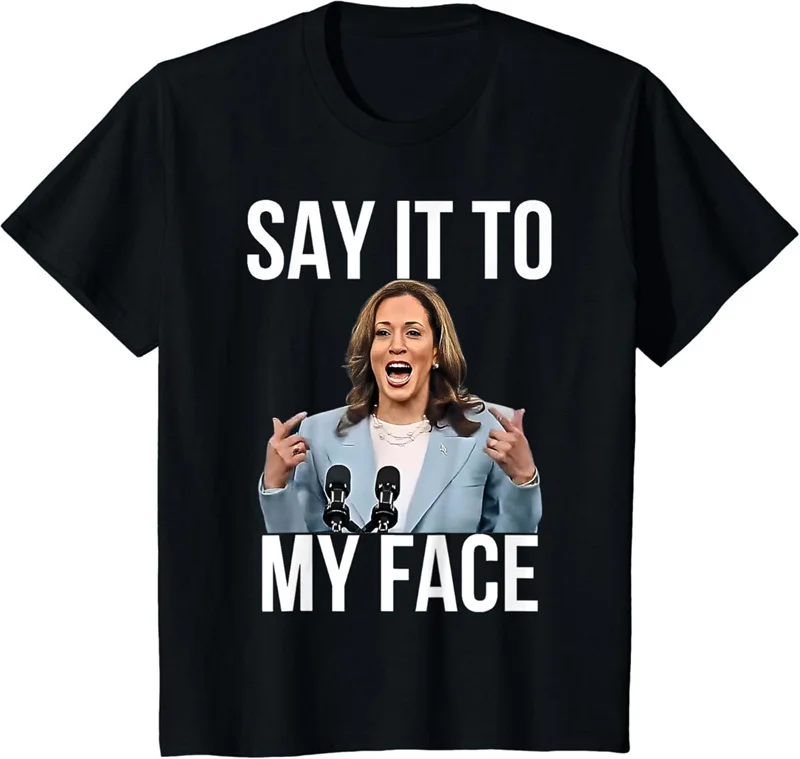 2024 Fashion 3D Printed Vote Kamala Devi Harris T Shirt Madame Vice-president Kamala Graphic T-shirts Vintage New In Tops & Tees