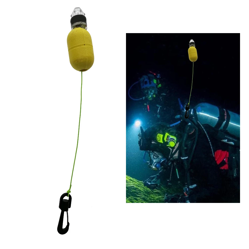 Dive Tank Beacon Water Activated Night Diving Deep Diving Safety Signal LED Light