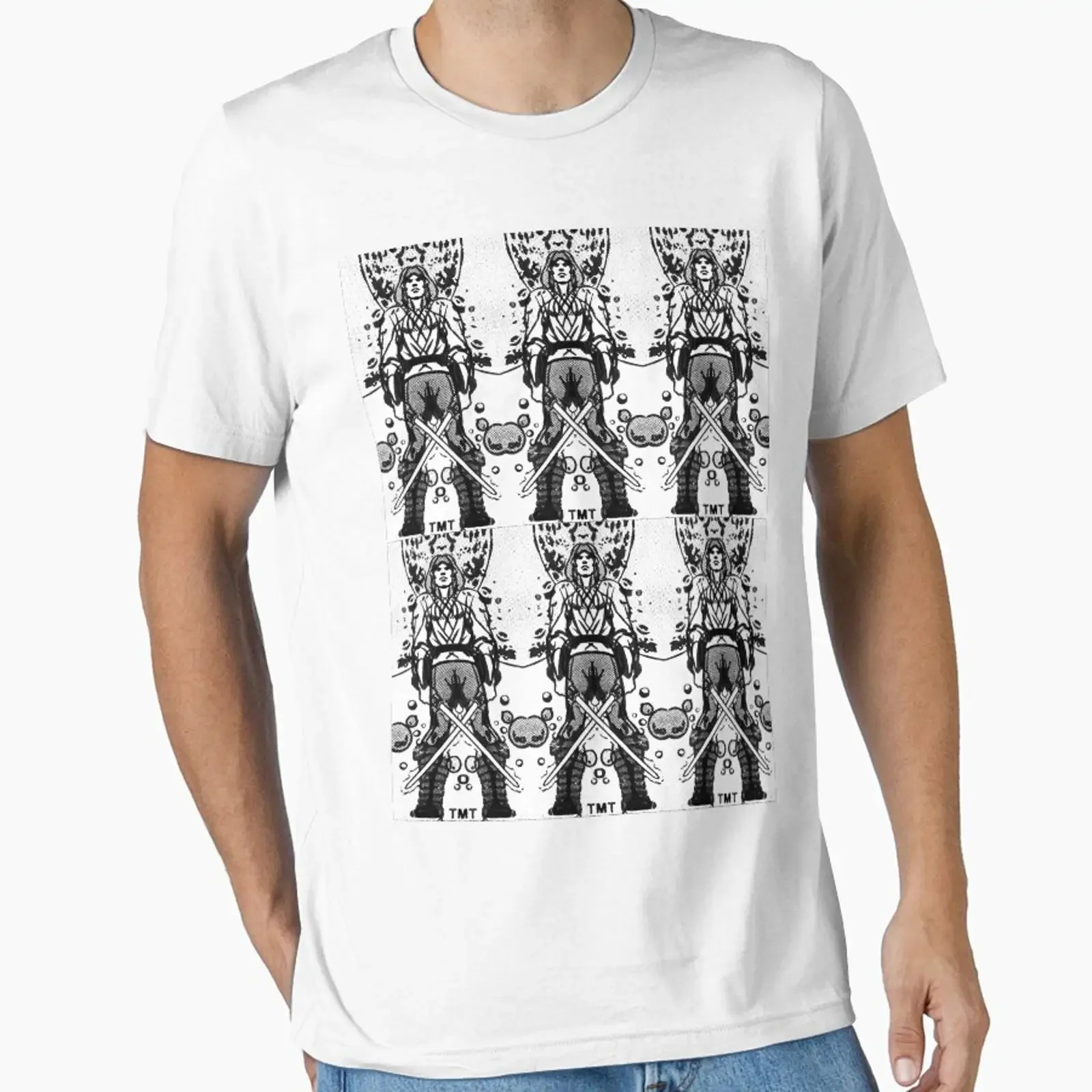 Space Muscle 3000 Essential T Shirt vintage Washed Soft homme Stylish Comfortable Versatile graphic Slightly Unisex Casual