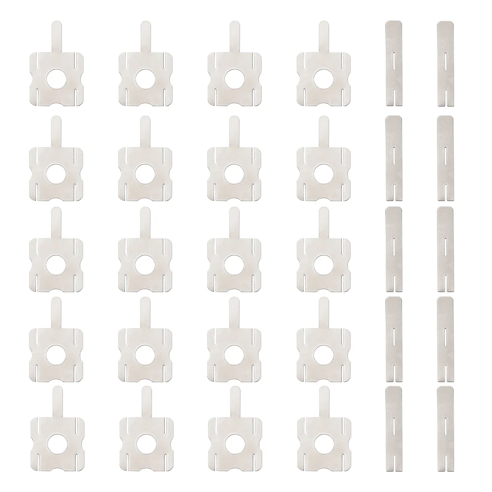 Sangles de feuilles d'acier nickelées pour soudage par points, 6/30 pièces, pour placage de batterie Makita, 5 jeux de bandes de connecteur de batterie