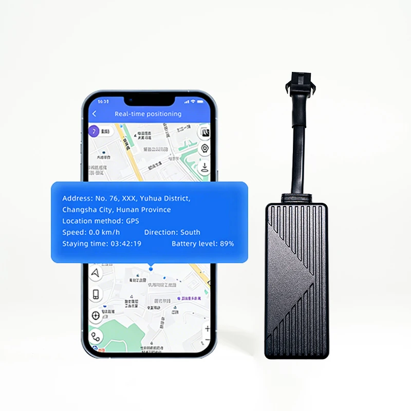 Portable Real-time GPS Tracker Remote Fuel Cutoff 4G Vehicle Tracking Device for Fleet Management Car