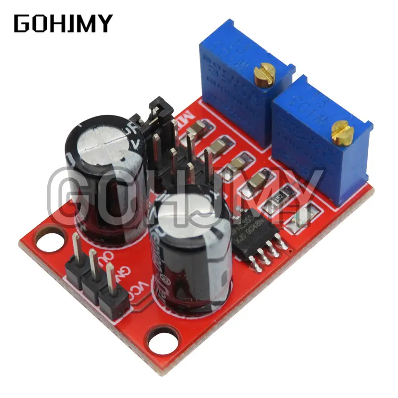 NE555 Pulsfrequenz einstellbarer Arbeitszyklus quadratische Module rechteckiger Wellensignalgenerator Schrittmotortreiber