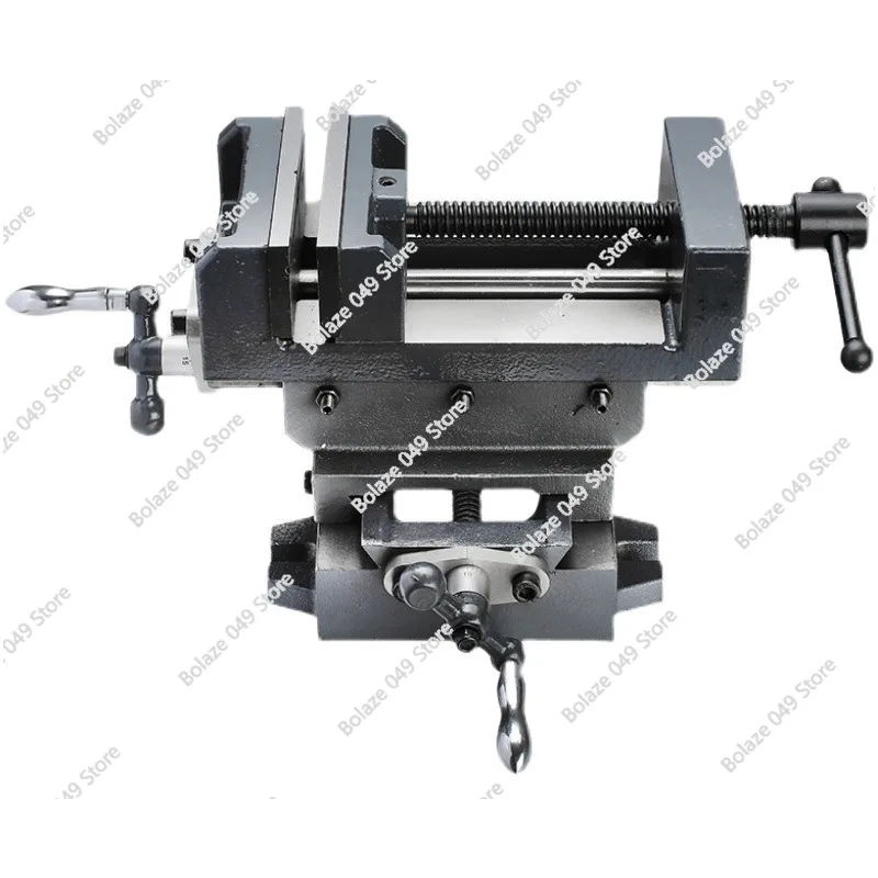 Heavy Duty Precision Cross Lamp Bench Vice Drilling and Milling Machine Bidirectional Mobile Lamp Bench