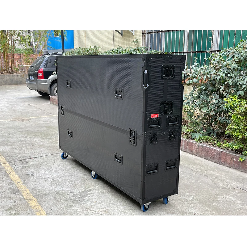 85'' 86'' Automatic Control LED LCD TV Screen Electric Motorised Lift Plasma Flight Case PVC Plywood EVA PENN ELCON Portable