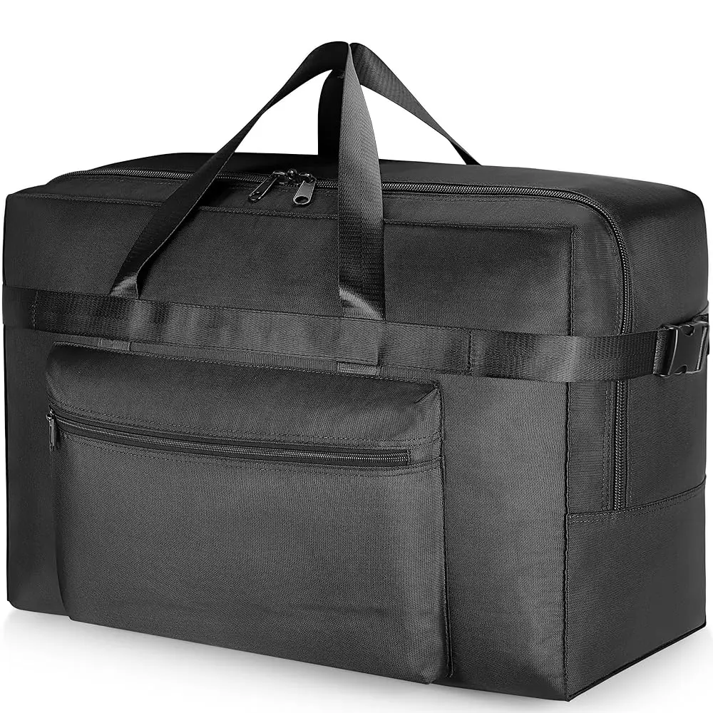 

Free Shipping80L Foldable Duffel Bag for Travel, Waterproof Weekend Overnight Bag, Large Collapsible Storage Bag for Moving, Ca