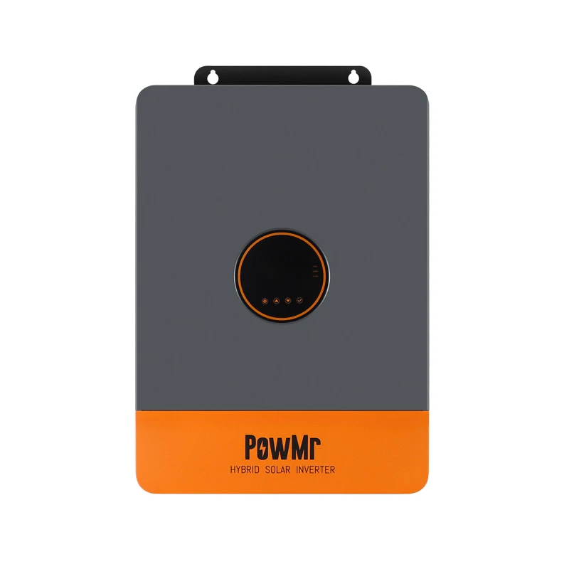 PowMr 12KW Hybrid-Solarwechselrichter 48V 220V 3-Phasen-Wechselrichter On-Off-Grid-Wechselrichter Dual-MPPT-Ausgang mit MPPT 260A Ladegerät Parallel bis zu 6 Stück