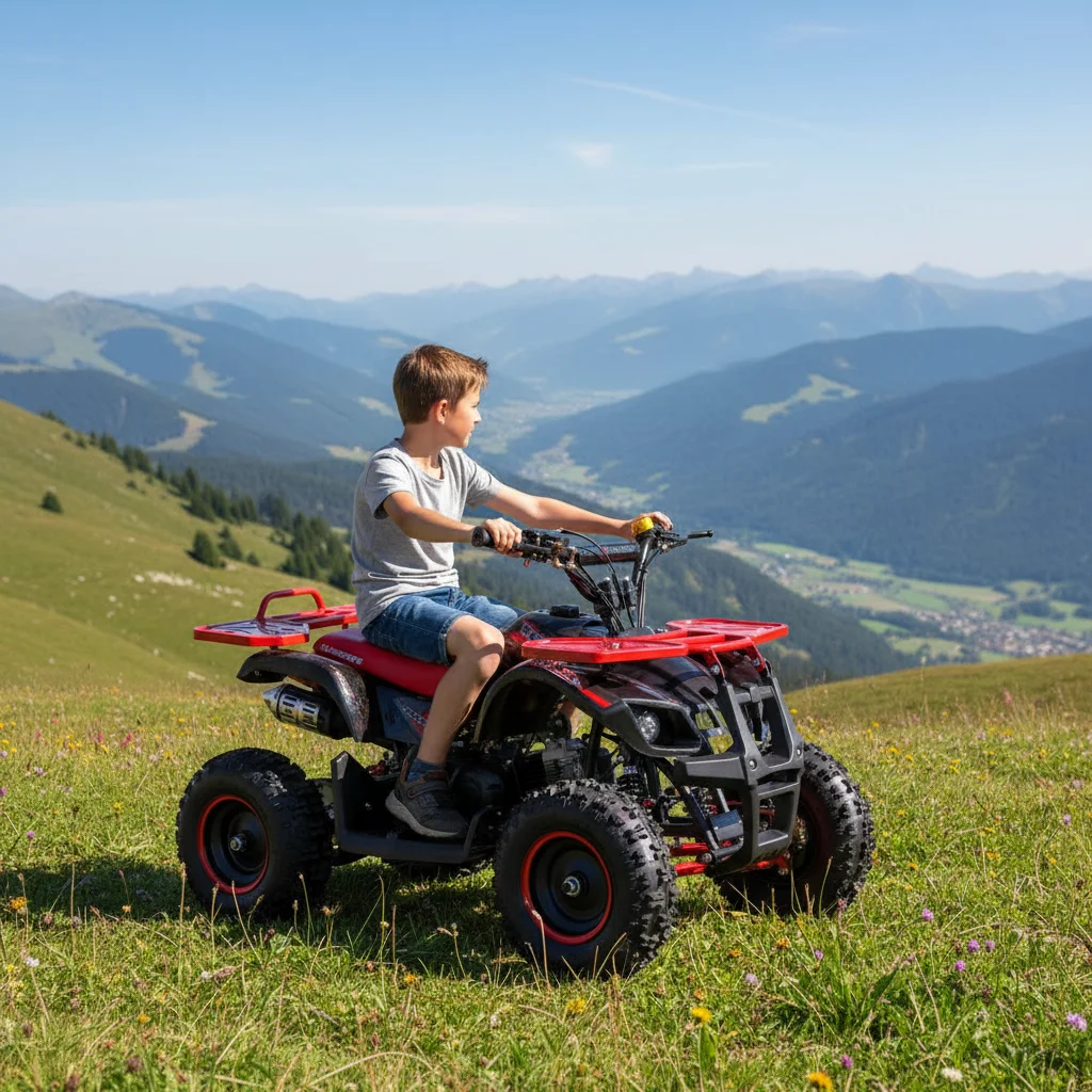 Tao Motor Stroke Mini Kids ATV 50cc 2-Stroke Gas Chain Drive 2WD Quad 36V Automatic Electric Start CE Certified
