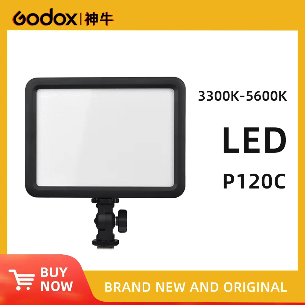 Godox P120C Led Video Light 3300K~5600K  Photography Panel Lamp For Photo Studio Camera Shooting