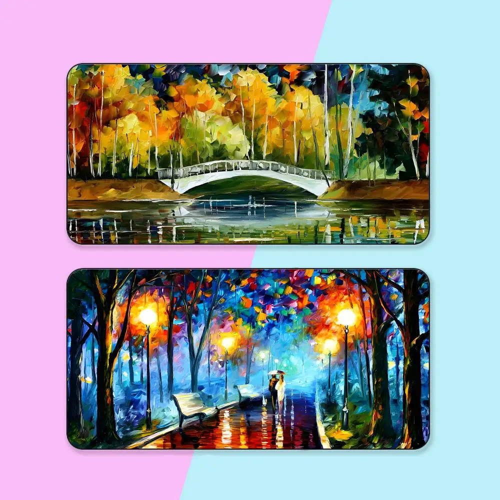 

Художественный коврик для мыши с рисунком природы, резиновый компьютерный ноутбук, официальная игра, цветной принт, эстетический, довольно модный, роскошный