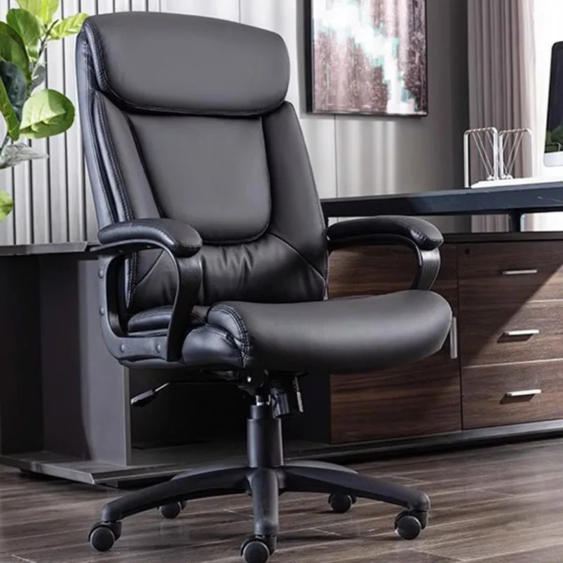 Swivel Recliner Office Chairs Sofas Computer Bedroom Recliner Designer Armchair Chair Leather Silla De Escritorio Home Furniture