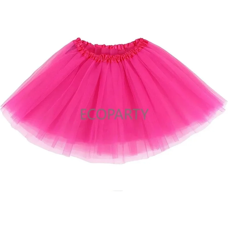 Tutu Skirts for Women 3 Layers Girls Halloween Costume Adult Party Favor Dance Tulle Skirts