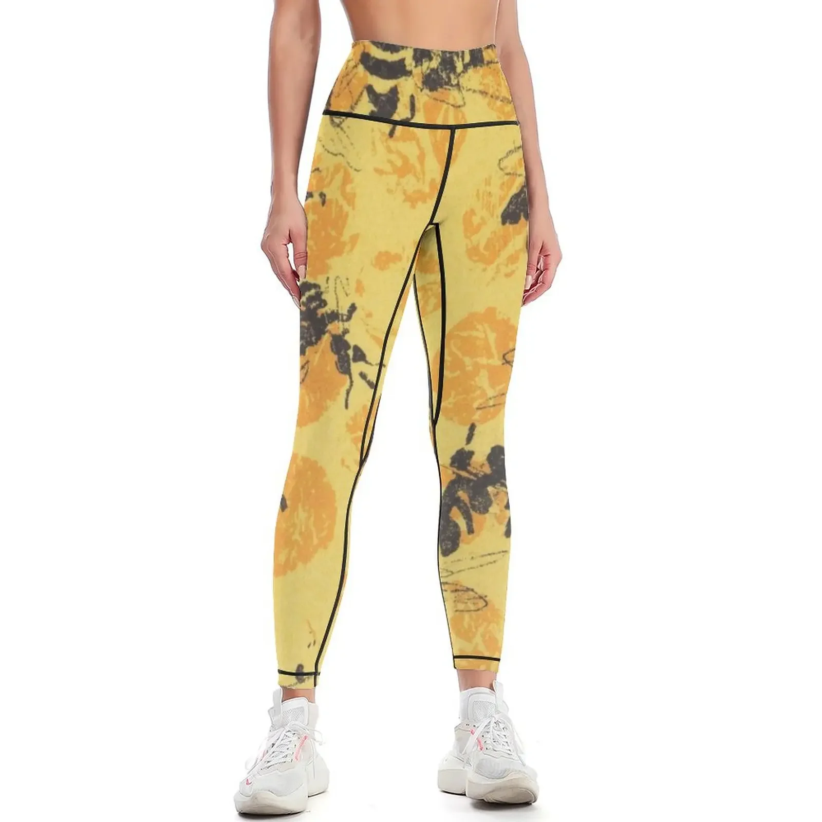 

Palais Garnier Bees Leggings Women's tights high waist workout clothes for sports for Womens Leggings