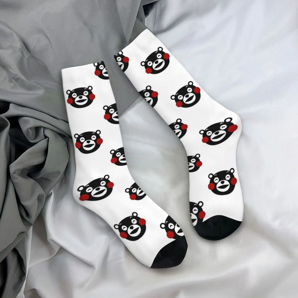 Chaussettes de football respirantes unisexes à motif de mascotte d'anime japonais, chaussettes chaudes et fraîches, chaussettes mignonnes, 275 amons, hiver