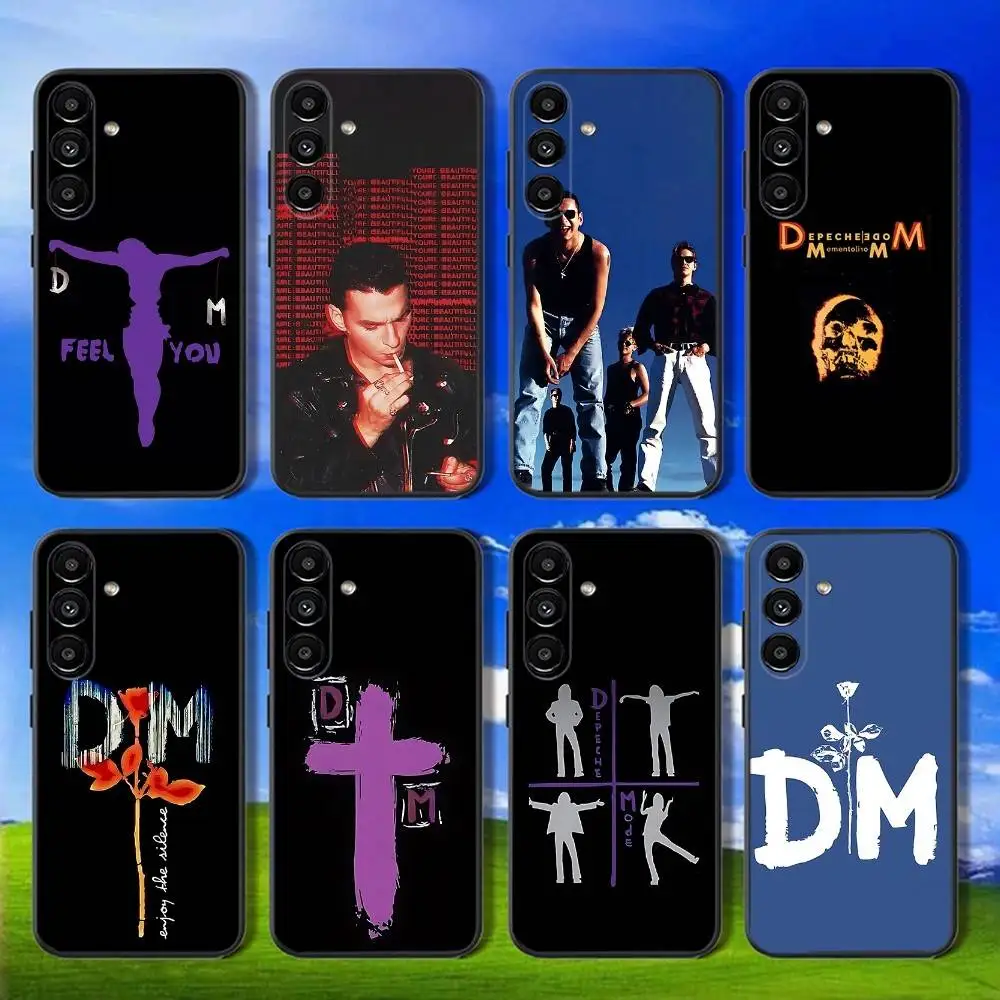 

Band D-DepecheS M-Mode Phone Case For Samsung Galaxy A13,A21s,A22,A31,A32,A52,A53,A71,A80,Soft Black Shell