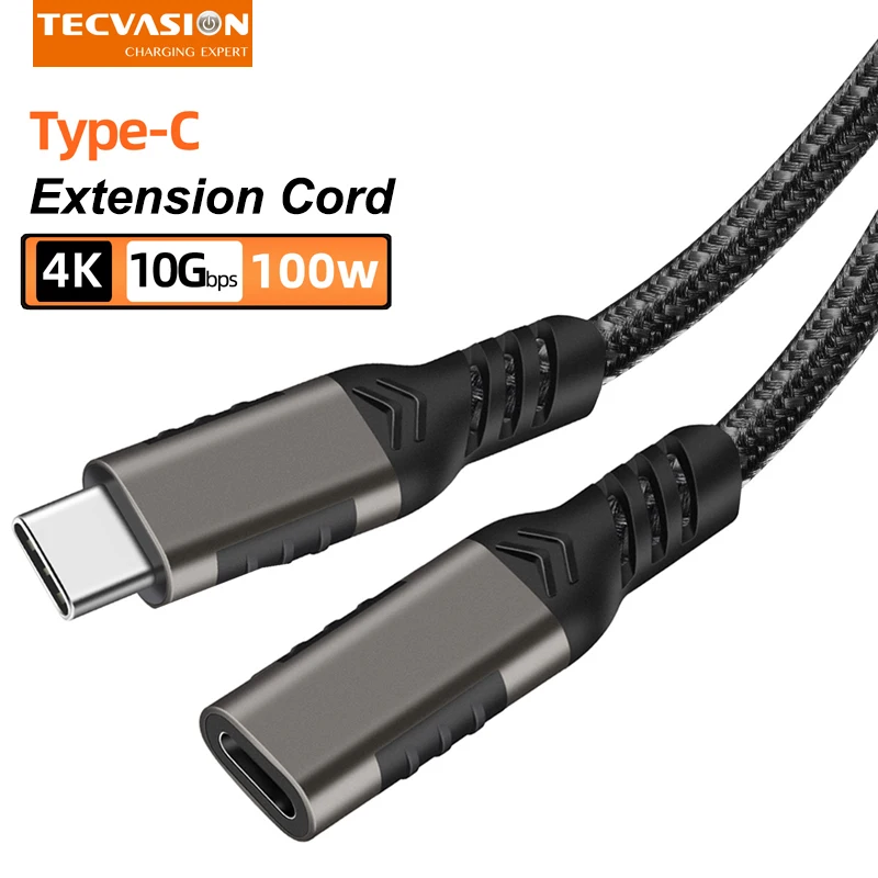 Przedłużacz USB 3.2 Gen2 męski do żeński 10Gbps Przewód przedłużający 4K do macbooka Pro Samsung Xiaomi przełącznik HUB USB 3m