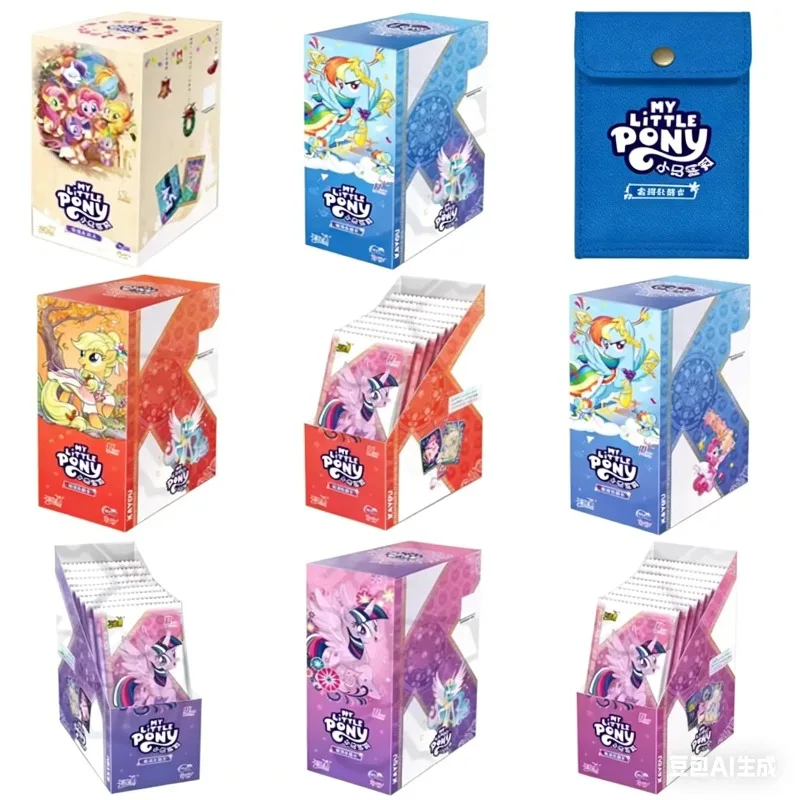 공식 정품 KAYOU 마이 리틀 포니 소장 카드 풀 시리즈 한정 우정 영원한 카드 애니메이션 주변기기 선물 완구