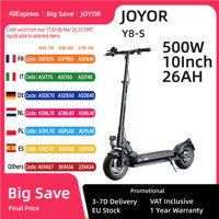 JOYOR Y8-S(ABE) Electric Scooter 10 Inch Wheel 48V 26Ah Battery 500W Motor 40Km/h Max Speed 120KG Load Up to 82KM Mileage