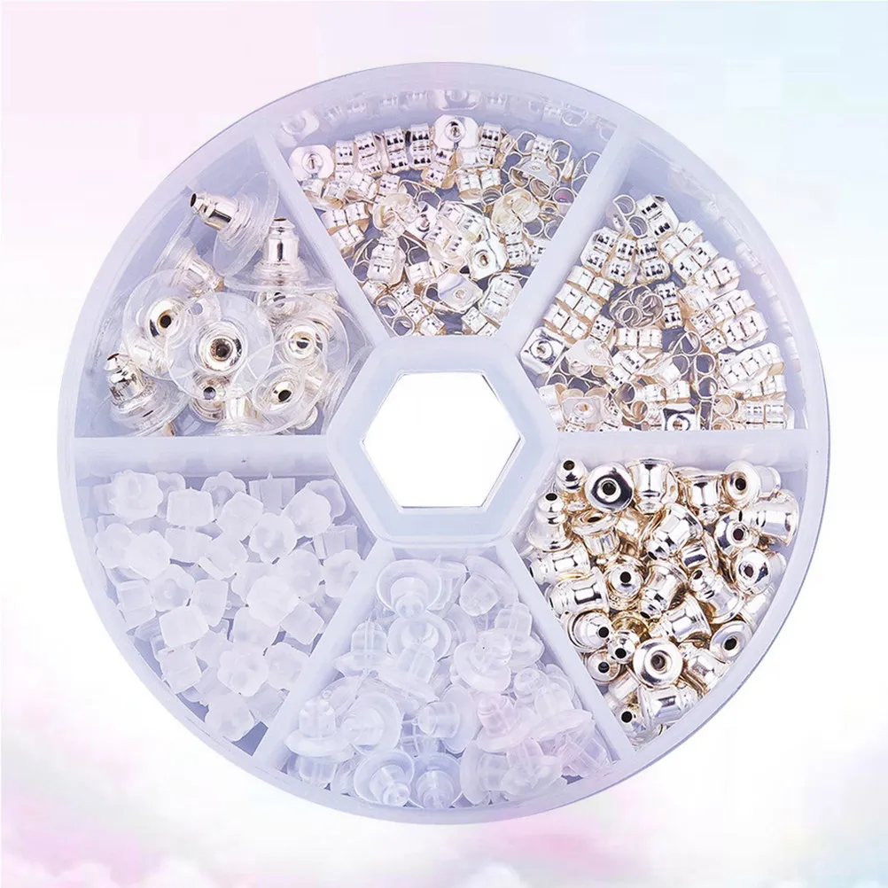 

1Set Ear Studs Accessories Copper DIY Earrings Crafts Jewelry Making Gift for Women Girlfriend Wife Mom Earrings Accessories