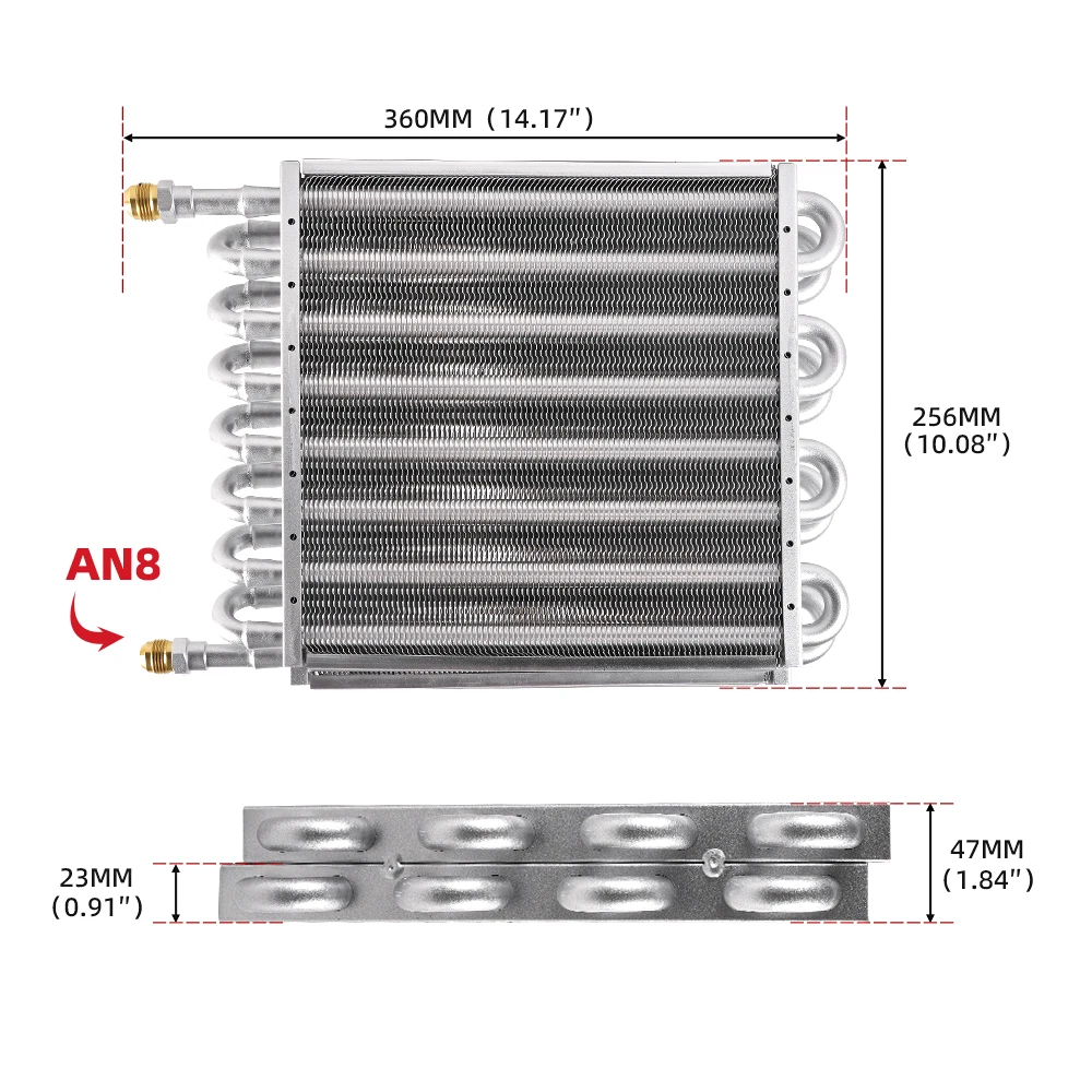 MUGE-New 15300 Fluid Cooler 16 Pass 16