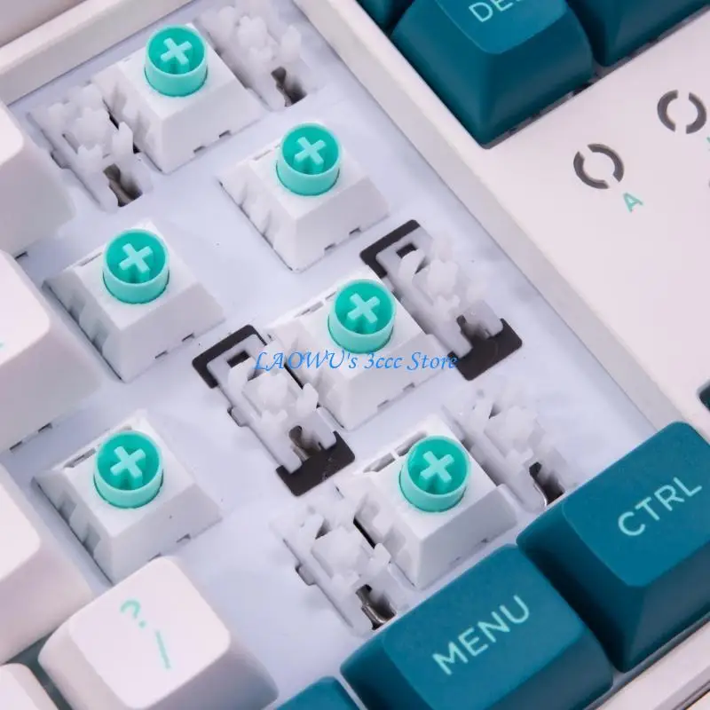 Y8AD 40pieces Taste meccaniche stabilizzatori switch satellite Film per accessori per computer