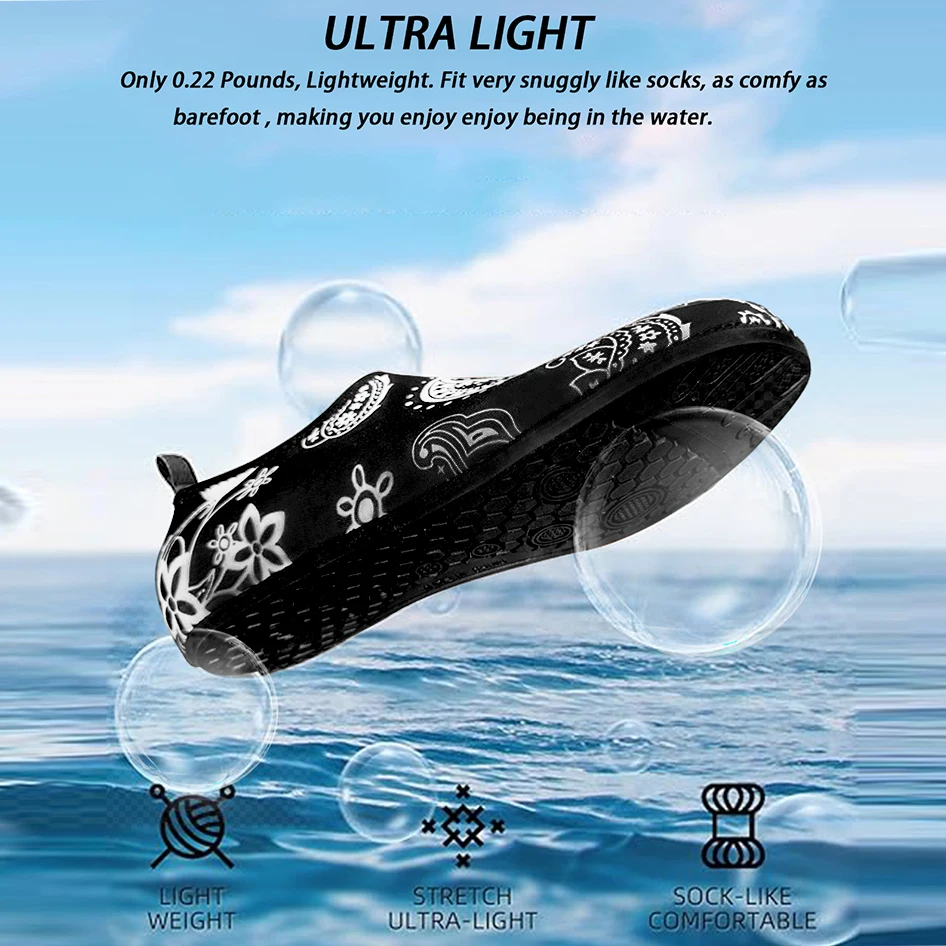 Diving Shoes Women Aqua Shoes Men Beach Swimming Water Sport Socks Barefoot Sneaker Fitness Quick Drying Water shoes