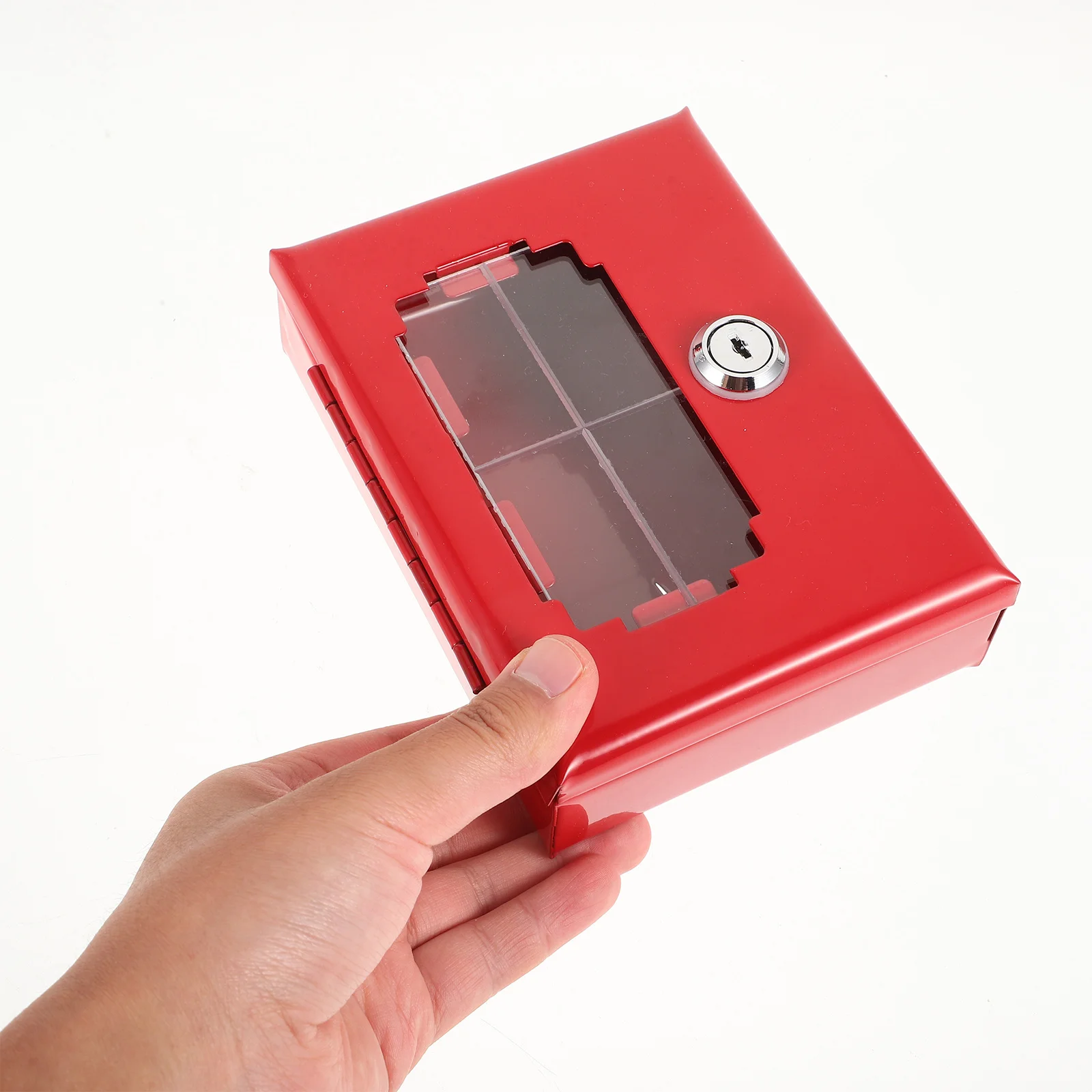 Fire Door Mounted Emergency Lock Box Outdoor Key Storage Container For Keys Safety Tool Organizer Security Lock