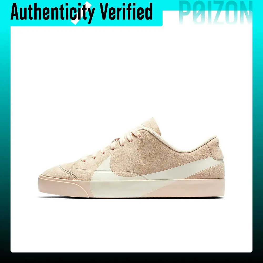 Nike Blazer Skate Shoes Women's Low-top Cherry Blossom Pink AV2253-800