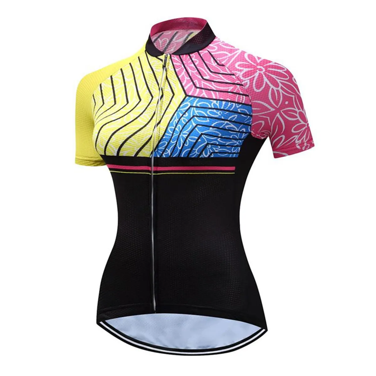 Women\'s Short Sleeve Cycling Jersey Jacket Cycling Shirt Quick Dry Breathable Mountain Clothing Bike Top