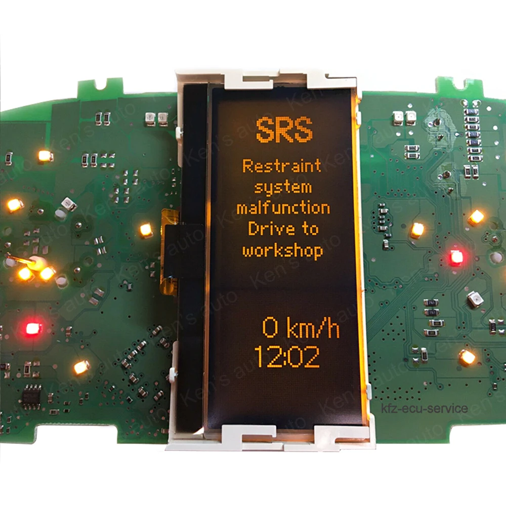 Für Mercedes A B Klasse W169 W245 7V Instrumentencluster LCD-Display 97,5x50mm A1695400448 0263643242 – Detail 2