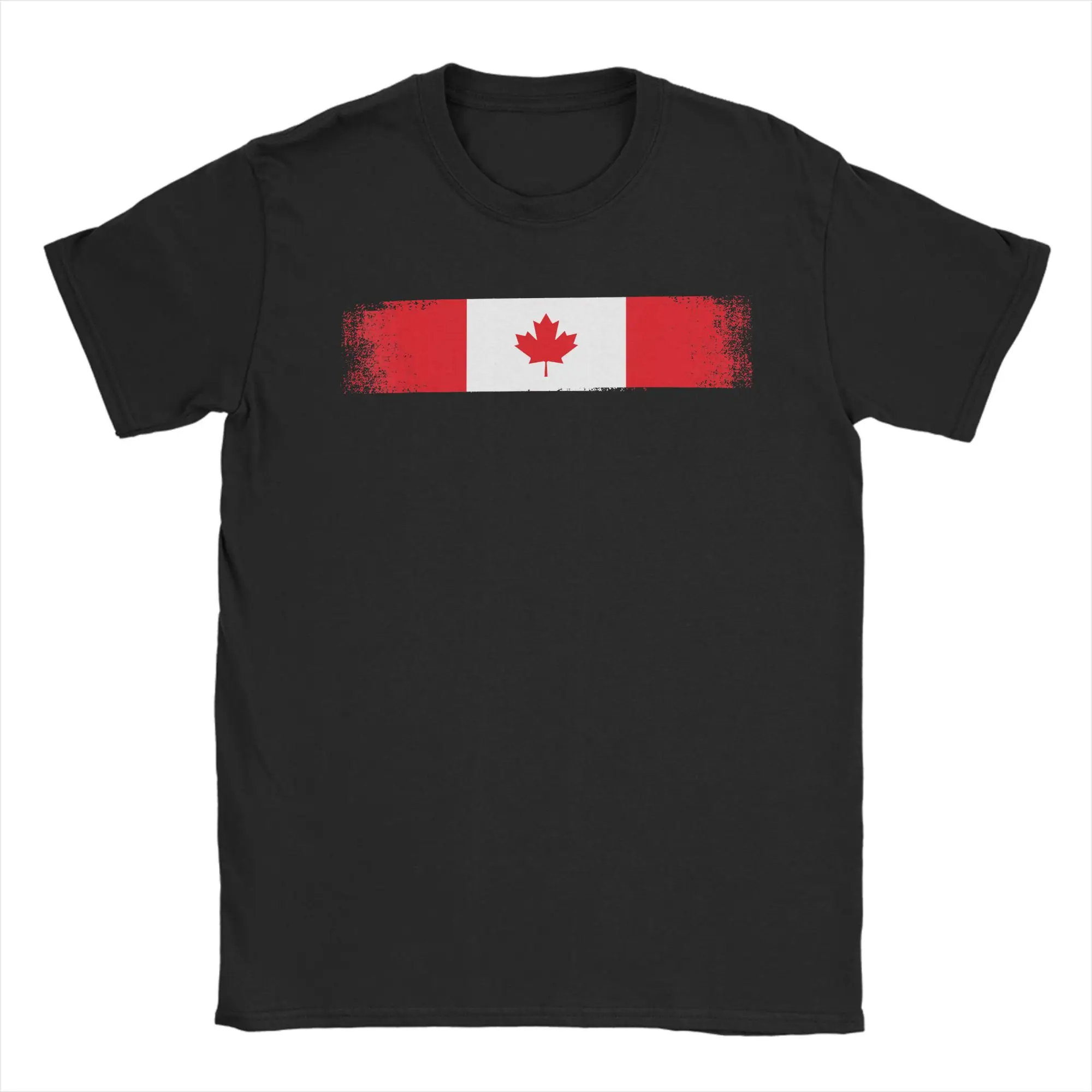 Men Canada Flag National Pride Graphic Sports Fans T Shirts Tops Summer Short-Sleeve T-Shirt O Neck Fashion Tshirt Plus Size