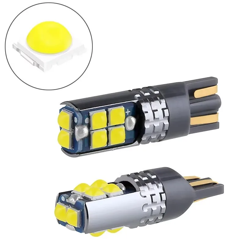 

2/4/10PCS CANBUS T10 W5W 194 LED Bulb 3030/10smd 12V Car Clearance Lights Reading Lights license plate lights car indicator