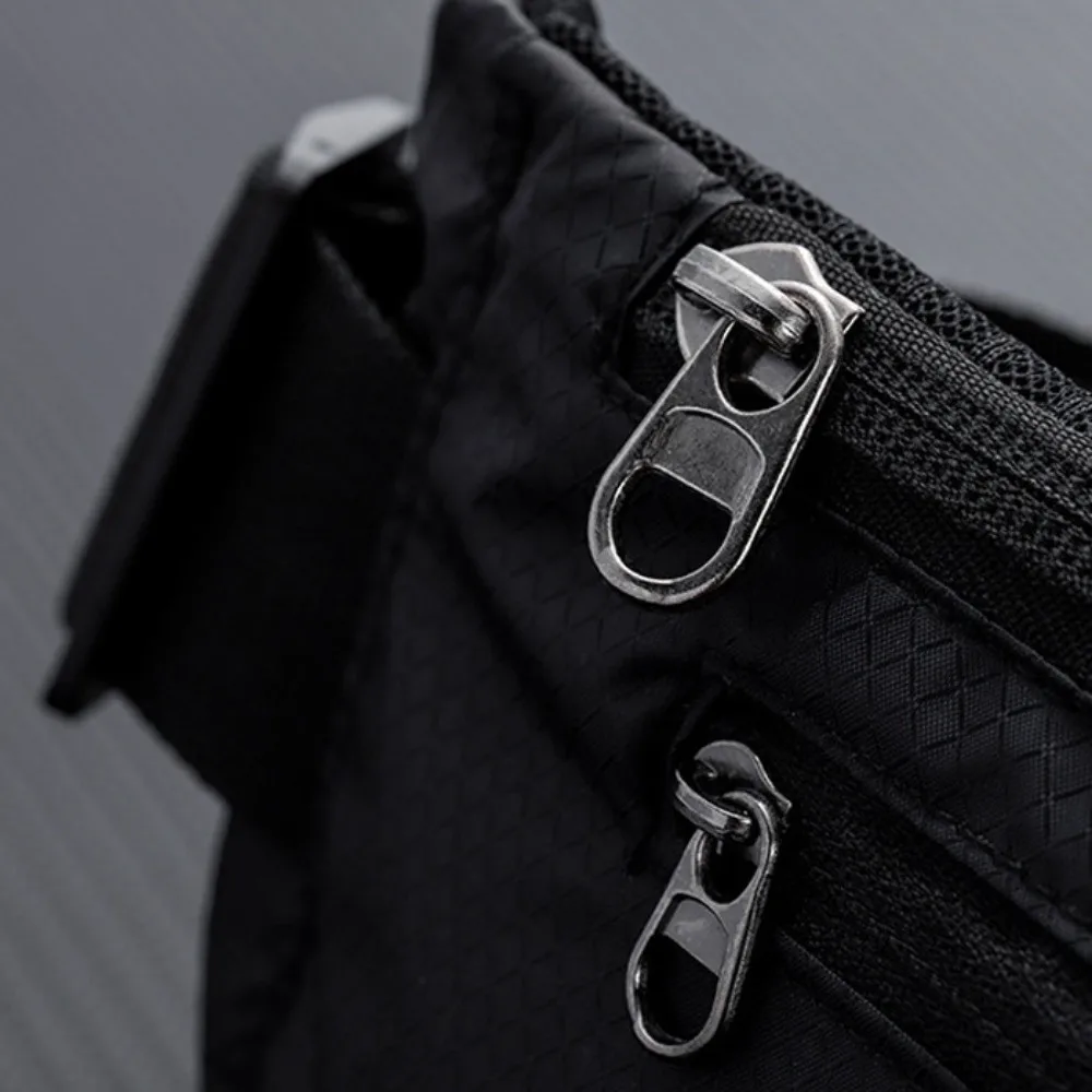 Ultra-Thin Sport Mobile Waist Bag High Elastic Multifunctional Running Waist Bag Storage Breathable Sports Phone Bag Men Women