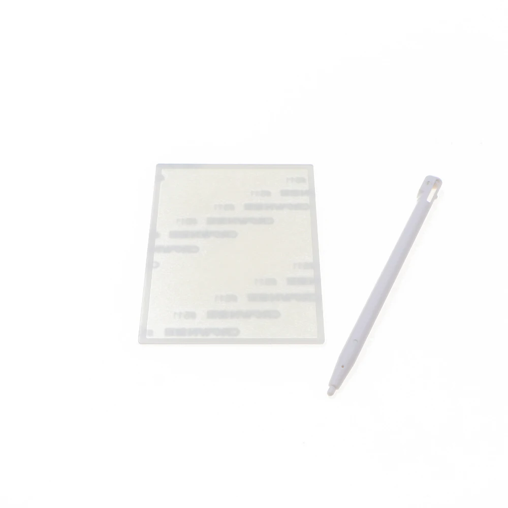 NDSi 상단 스크린 LCD 스크린 렌즈 커버 1세트, 닌텐도 NDSi 게임 콘솔 플라스틱 스타일러스 펜 상단 보호 패널 키트