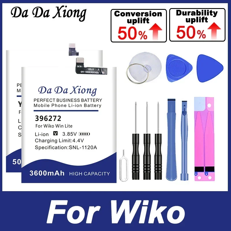 

Аккумулятор C210AEBATT 5251 для WIKO Pulp 4G 5251 K560 5030 C210AEBATT Y80 W-V720 View Prime Rainbow Jam Upulse Lite 4G