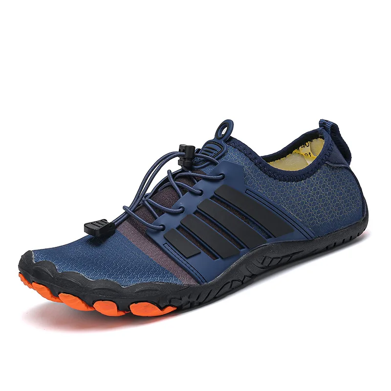 

Dark Blue Couples Barefoot Shoes Outdoor Swimming Men's Aquatic Sneaker Lightweight Women's Yoga Sports Shoes Sapatilha Aquatica